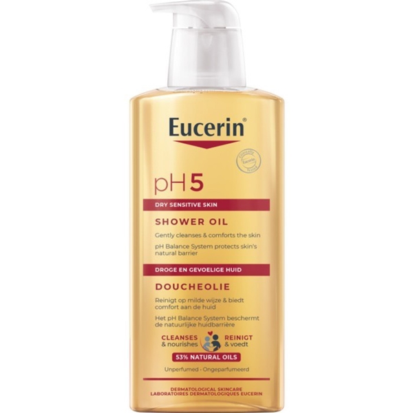 Eucerin pH5 Shower Oil oparfymerad