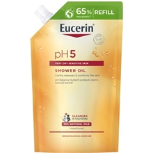 400 ml - Eucerin pH5 Shower Oil oparfymerad refill