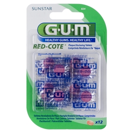 GUM Red Cote Plackkontroll 12 st/paket