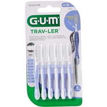 6 stk/pakke - GUM Travler violet 0,6 mm 6st/paket