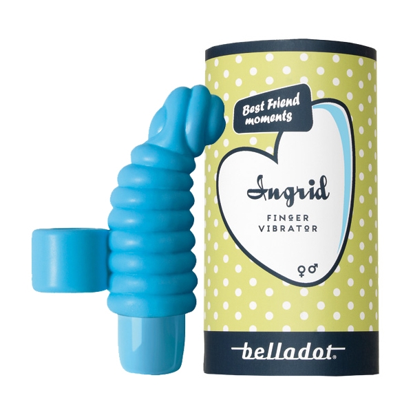 Ingrid fingervibrator blå (Bilde 1 av 3)