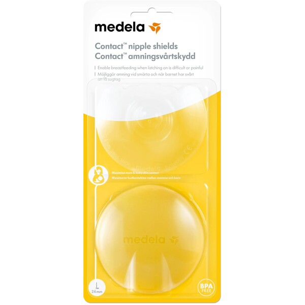 Medela Contact Nipple Shields 2st (Bilde 2 av 2)