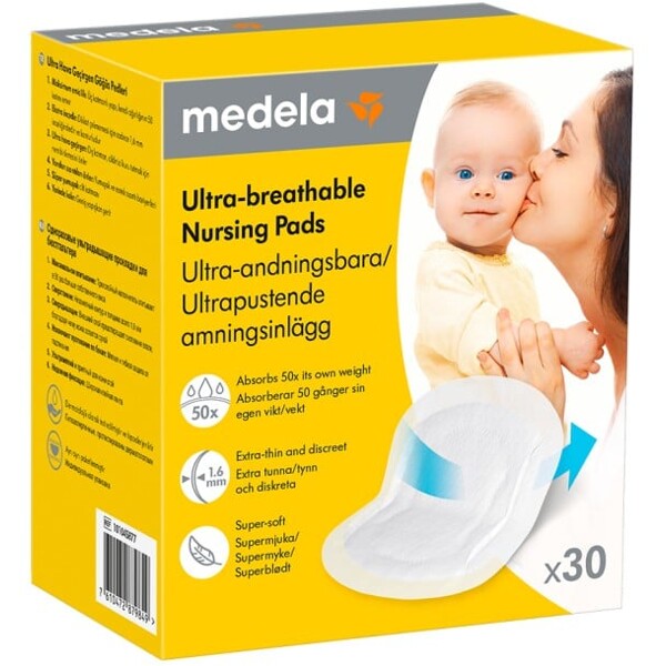 Medela Ultra-breathable Nursing Pads (Bilde 2 av 2)