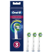 3 stk - Oral-B Floss Action Clean Max tandborsthuvud