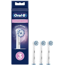 3 stk - Oral-B Sensitive Clean & Care tandborsthuvud