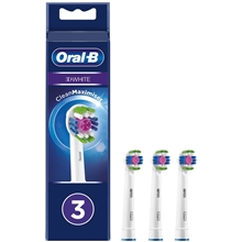 3 stk - Oral-B 3D White Clean Max tandborsthuvud