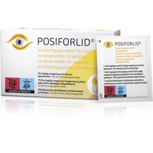 POSIFORLID® Eye wipes 20 stk/pakke