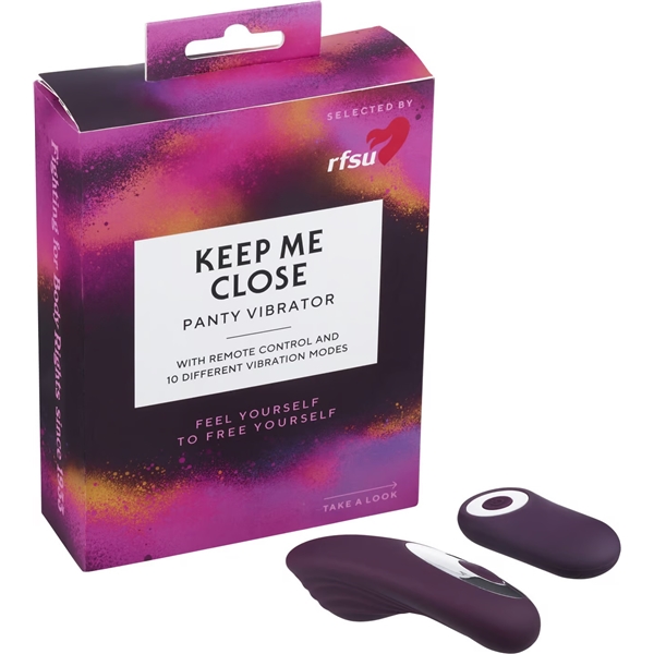 RFSU Keep Me Close Panty Vibrator (Bilde 1 av 3)
