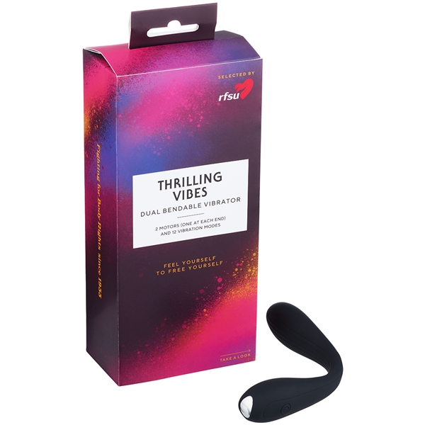 RFSU Thrilling Vibes Dual Bendable Vibrator (Bilde 2 av 2)