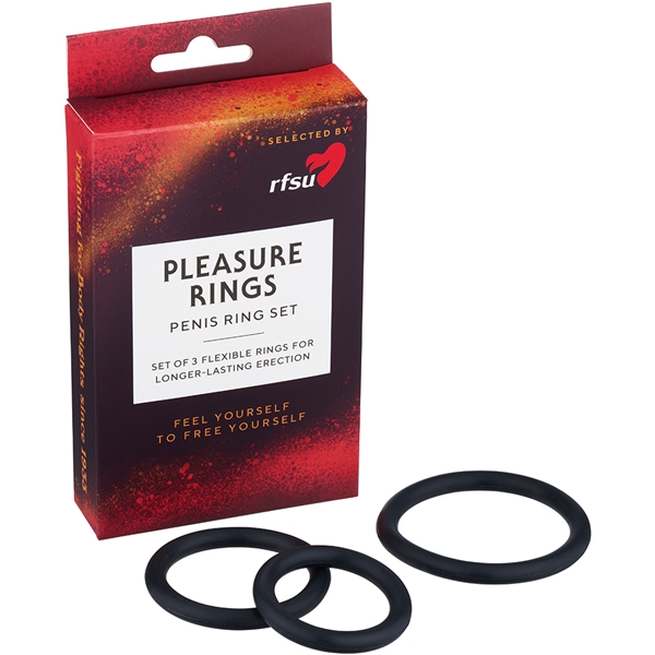 RFSU Pleasure Rings Penis Ring Set (Bilde 2 av 2)
