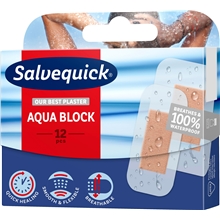 12 stk - Salvequick Aqua Block 12st