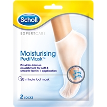 2 stk/pakke - Scholl Moisturising Pedi Mask