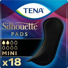 18 stk/pakke - TENA Silhouette Noir Mini