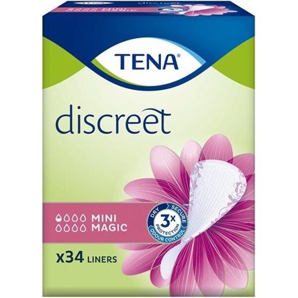 TENA Discreet Mini Magic 34 st (Bilde 1 av 2)