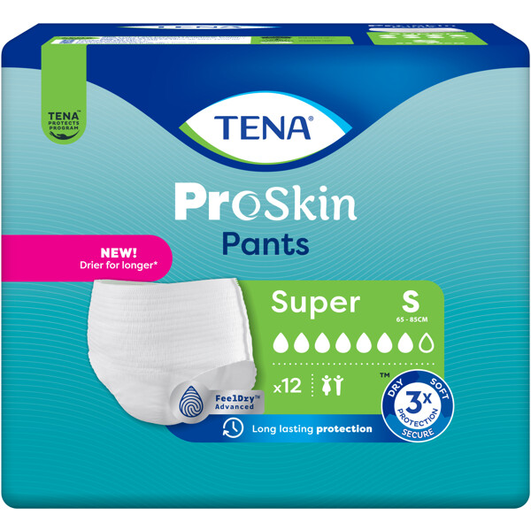 TENA Pants Super S 12st (Bilde 1 av 2)