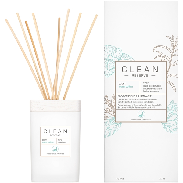 Clean Reserve Warm Cotton Diffuser (Bilde 1 av 4)