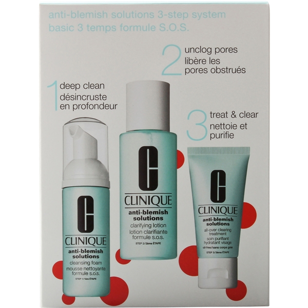 Anti Blemish Solutions 3 Step Set