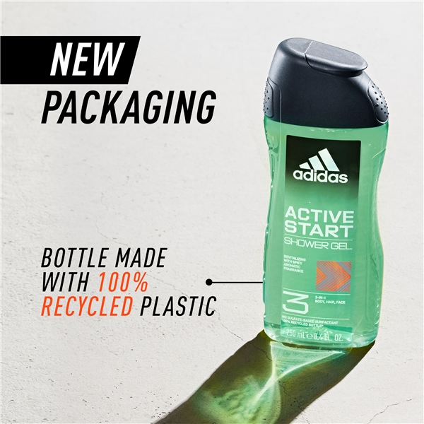 Adidas Active Start For Him - Shower Gel (Bilde 3 av 5)