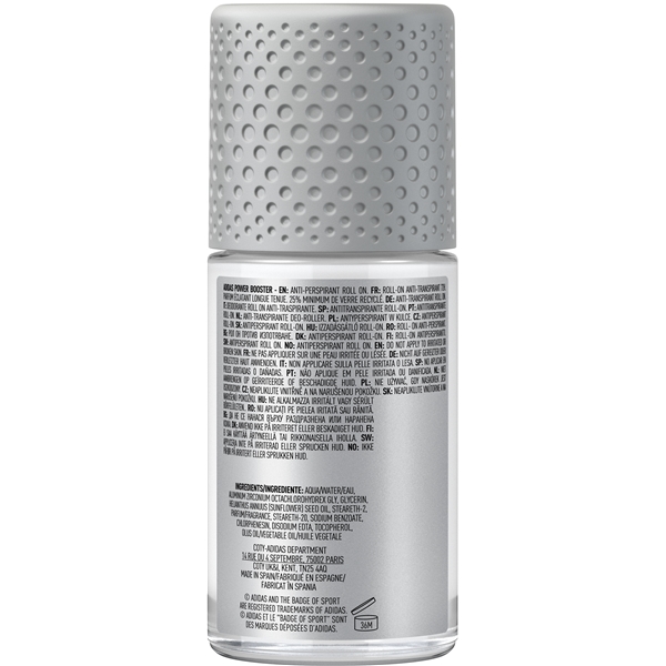 Adidas Power Booster 72H Anti-Perspirant Roll On (Bilde 3 av 3)