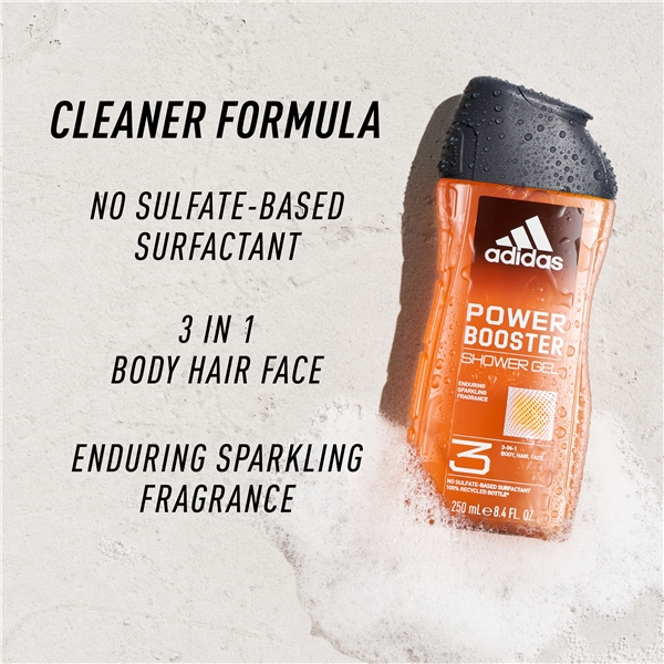 Adidas Power Booster - Shower Gel (Bilde 3 av 4)