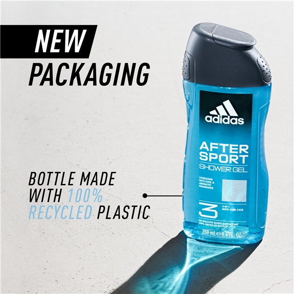 Adidas After Sport For Him - Shower Gel (Bilde 4 av 6)