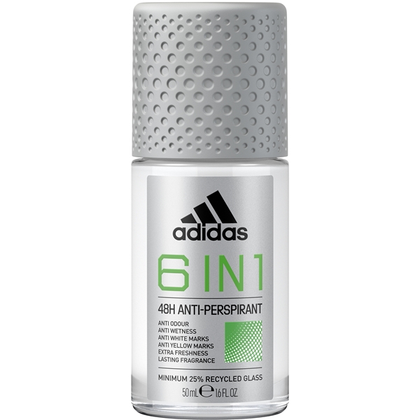 Adidas 6 In 1 - 48H AntiPerspirant Roll On Deo (Bilde 1 av 4)