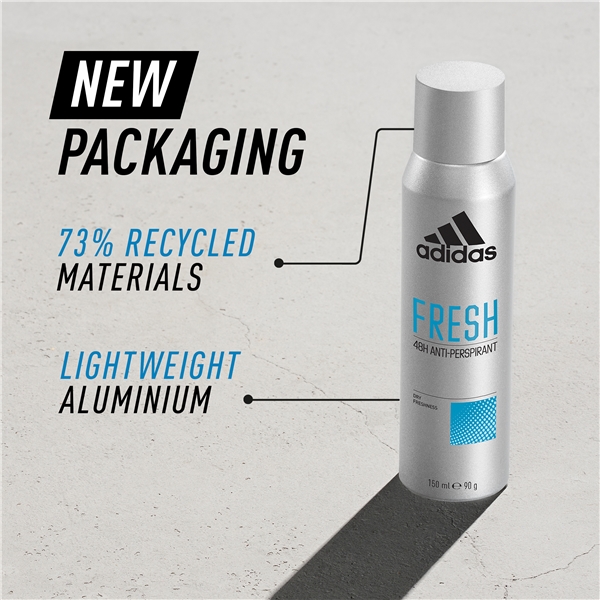 Adidas Fresh - 48H AntiPerspirant Deodorant Spray (Bilde 2 av 4)