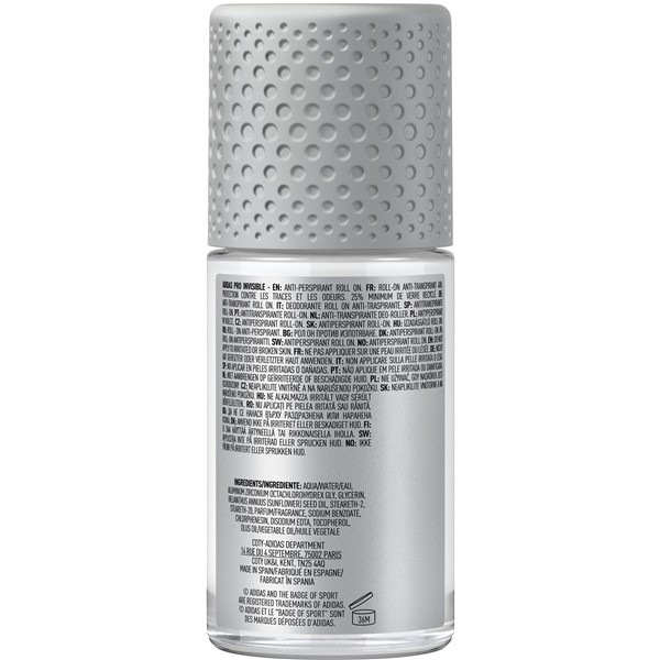 Adidas Pro Invisible - 48H AntiPerspirant Roll On (Bilde 2 av 4)