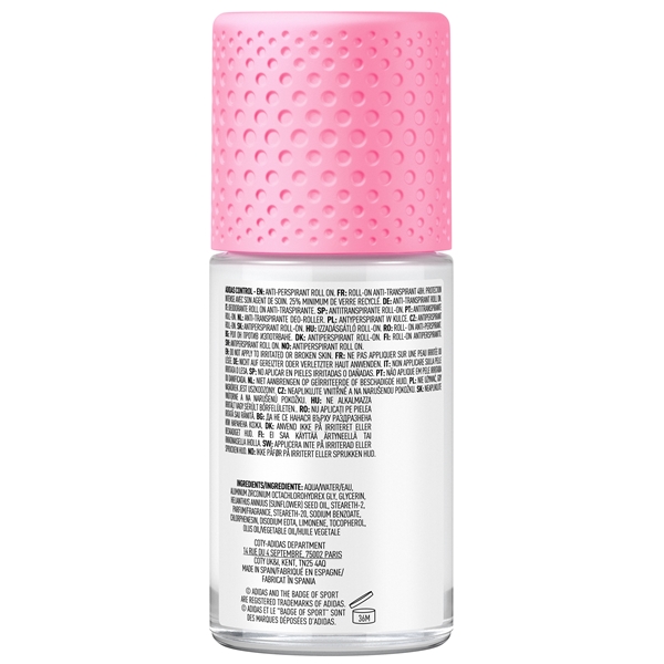 Adidas Control 48H AntipPerspirant For Her Roll-On (Bilde 2 av 4)