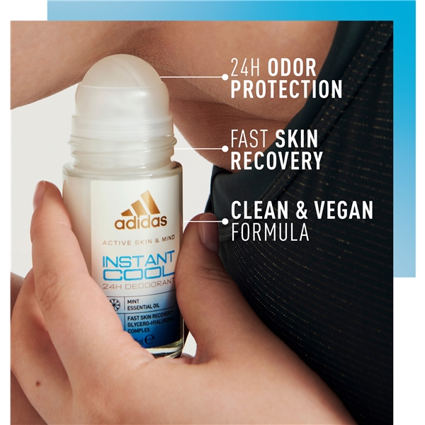 Adidas Instant Cool - Roll On Deodorant (Bilde 3 av 6)