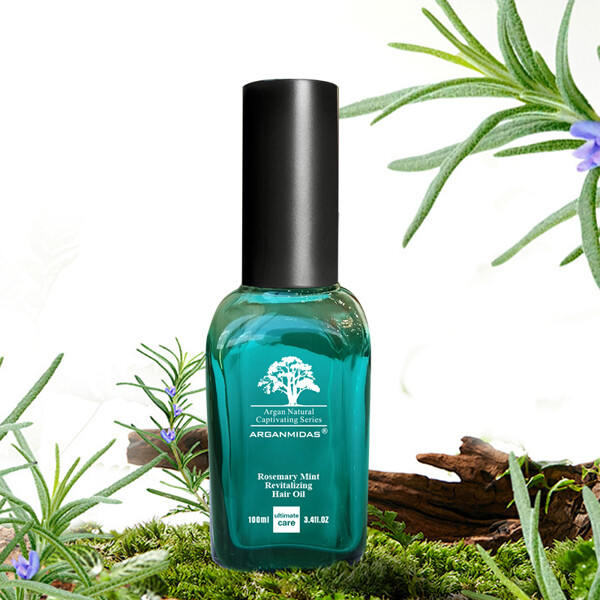 Arganmidas Rosemary Mint Revitalizing Hair Oil (Bilde 3 av 9)