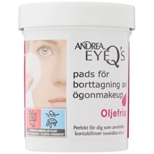 65 stk/pakke - EyeQ Oil Free Makeup Remover Pads