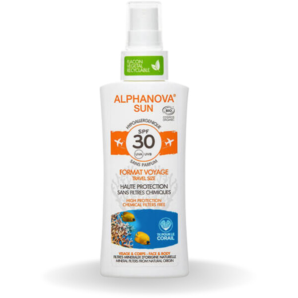 Alphanova Sun Spf 30 Sun Spray Travel Size (Bilde 1 av 2)