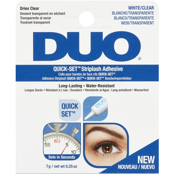 Ardell DUO Clear Quick Set Striplash Adhesive (Bilde 2 av 2)