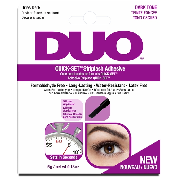 Ardell DUO Quick Set Adhesive Dark (Bilde 1 av 2)