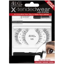 1 set - No. 105 - Ardell Xtended Wear Lash System