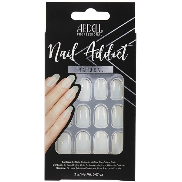 Ardell Nail Addict Natural (Bilde 1 av 3)