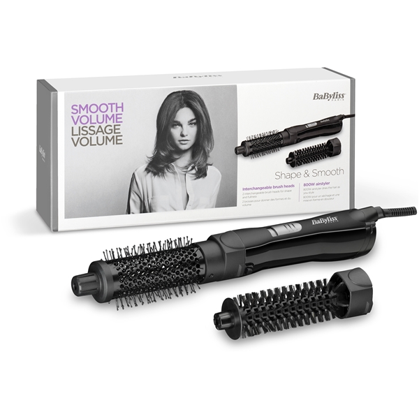 BaByliss AS82E Air Brush Shape & Smooth 800W (Bilde 2 av 6)