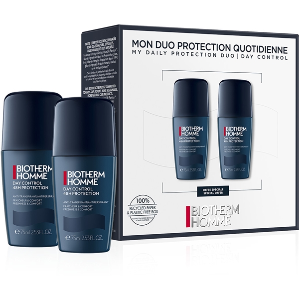Biotherm Homme Duo Day Control Roll On Deo (Bilde 1 av 2)