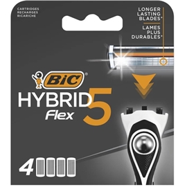 BIC Hybrid Flex 5 Refill Blades 4 st/paket