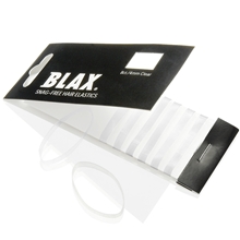 8 stk/pakke - Clear - Blax Snag Free Hair Elastics