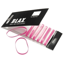8 stk/pakke - Pink - Blax Snag Free Hair Elastics