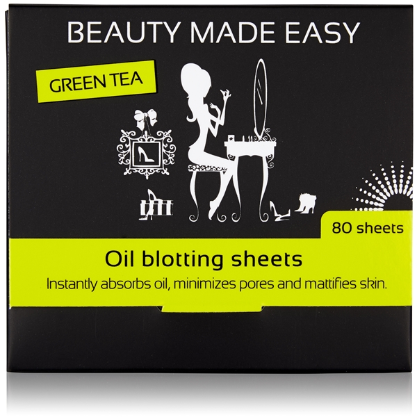 Green Tea Oil Blotting Sheets (Bilde 1 av 3)