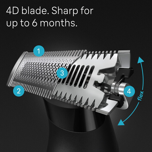 Braun Series X XT5100 Hybridtrimmer Face & Body (Bilde 5 av 6)
