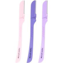 1 set - Brushworks Precision Eyebrow Razor Set