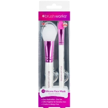 2 stk/pakke - Brushworks Silicone Face Mask Applicators