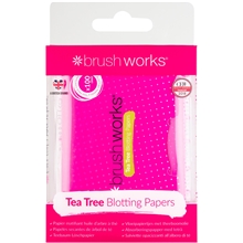 Brushworks Tea Tree Blotting Papers