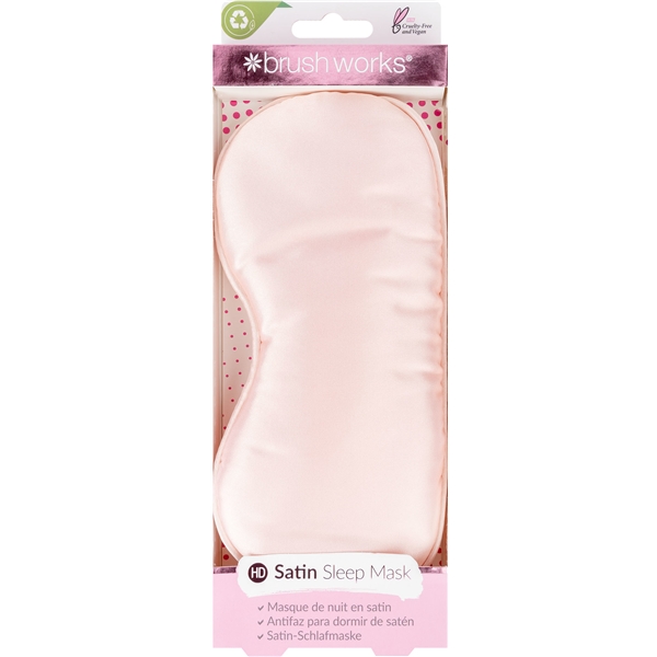 Brushworks HD Satin Sleep Mask (Bilde 1 av 2)