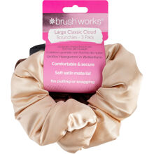 Brushworks Large Classic Cloud Scrunchies 3 stk/pakke