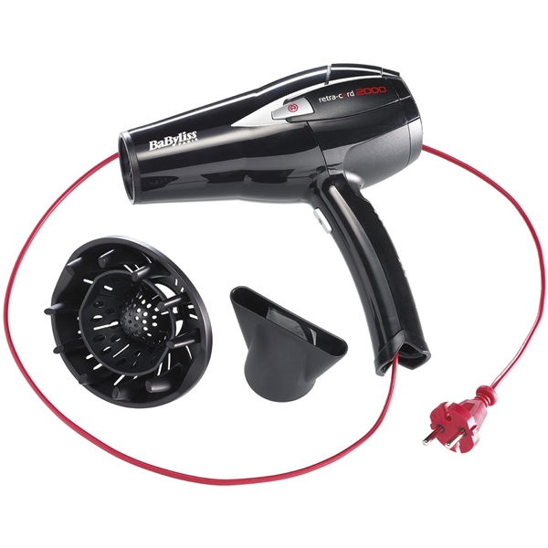 BaByliss D372E Hair Dryer DC Expert Cord Reel (Bilde 3 av 4)